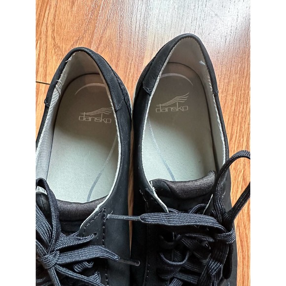 New Dansko Women's Leela Lace Up Sneakers - Casual Flat Fashion Sneaker - Picture 5 of 7